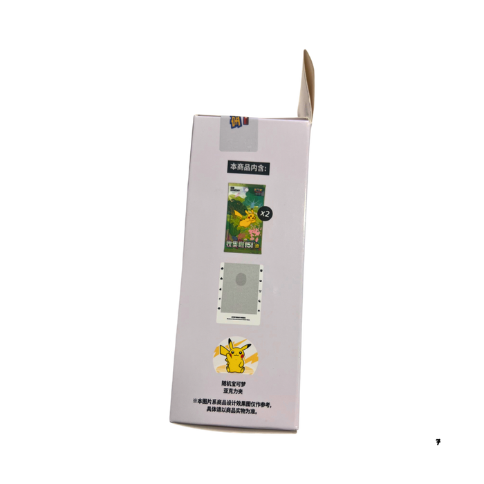 סט קליפ מחזיק + קלפים – Pokémon 151 “Collect 151 Journey” | גרסה סינית פשוטה | במלאי עכשיו