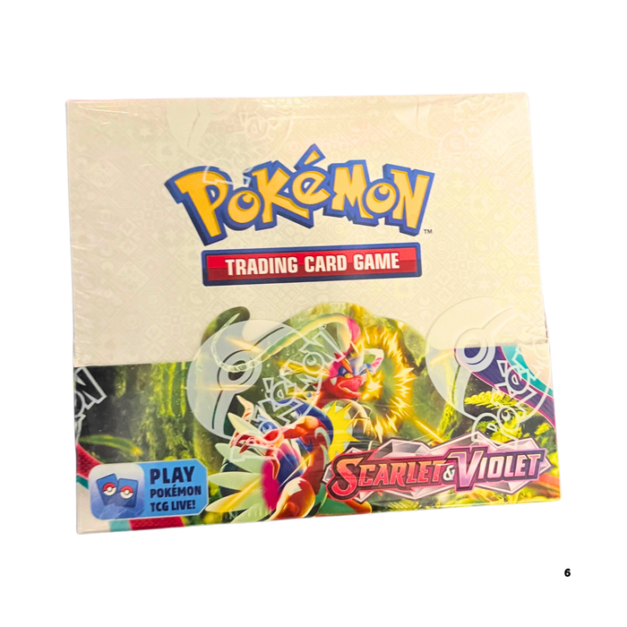 קלפי פוקימון מקוריים – Scarlet & Violet 1 Booster Box | בוסטר בוקס סקרלט ויולט 2023
