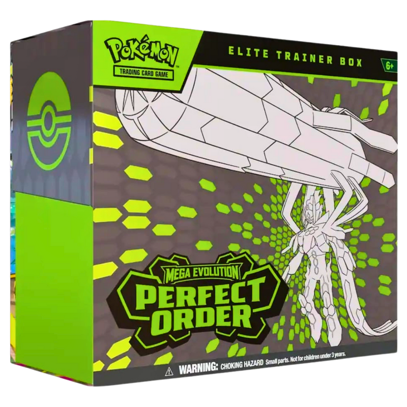 Pokémon TCG Mega Evolution – Perfect Order Elite Trainer Box (ETB) | Mega Zygarde ex