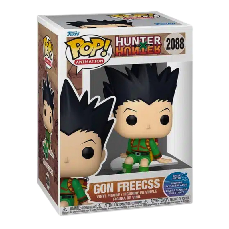 Funko Pop! Hunter x Hunter Gon Freecss #2088 – בובת ויניל Shelf Sitter אספנות מבית אנימה מרקט רק ב - https://anime-market.co.il
