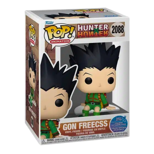 Funko Pop! Hunter x Hunter Gon Freecss #2088 – בובת ויניל Shelf Sitter אספנות מבית אנימה מרקט רק ב - https://anime-market.co.il