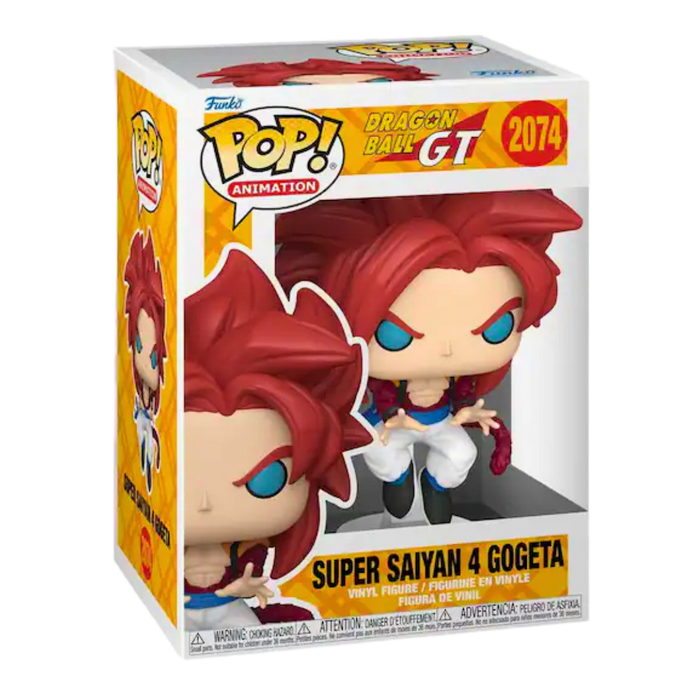Funko Pop! Super Saiyan 4 Gogeta (#2074) – Dragon Ball GT | דמות רגילה לאספנים