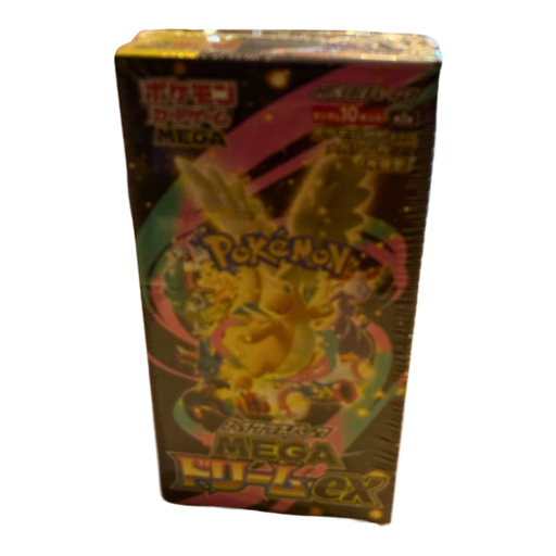 פוקימון Mega Dream – בוקס סגור 10 חבילות (יפנית) מבית קלפים רק ב - https://anime-market.co.il