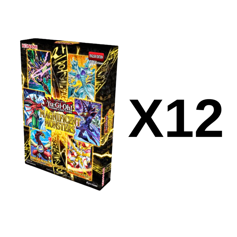 Yu-Gi-Oh! Magnificent Monsters Box Set – קייס סגור 12 יחידות | מכירה מוקדמת