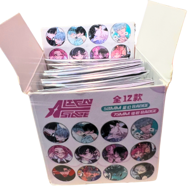 סיכות - Alien Stage – קופסה סגורה של 12 סיכות אספנות ייחודיות! אנימה מרקט https://anime-market.co.il