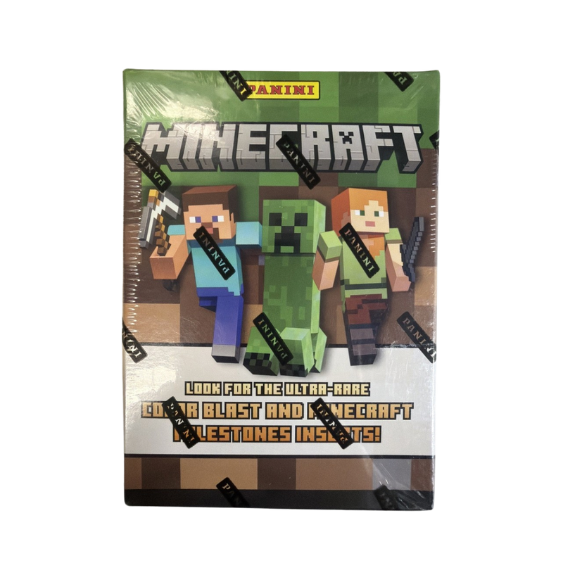 Panini Minecraft 15th Anniversary Blaster Box – 36 קלפים