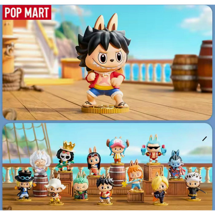 POP MART THE MONSTERS × One Piece - לאבובו בדמויות וואן פיס | תיבת עיוור מקורית
