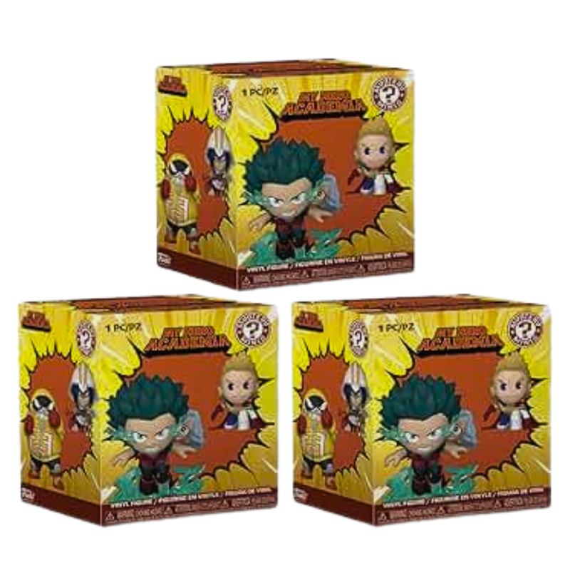3 דמויות Funko Mystery Minis My Hero Academia במחיר מיוחד מבית אנימה מרקט רק ב - https://anime-market.co.il