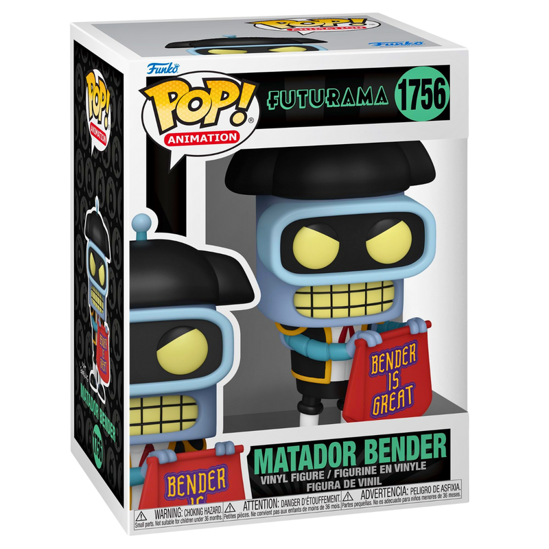 פסלוני אספנות - Funko Pop Futurama – מטדור בנדר #1756 פאנקו פופ https://anime-market.co.il