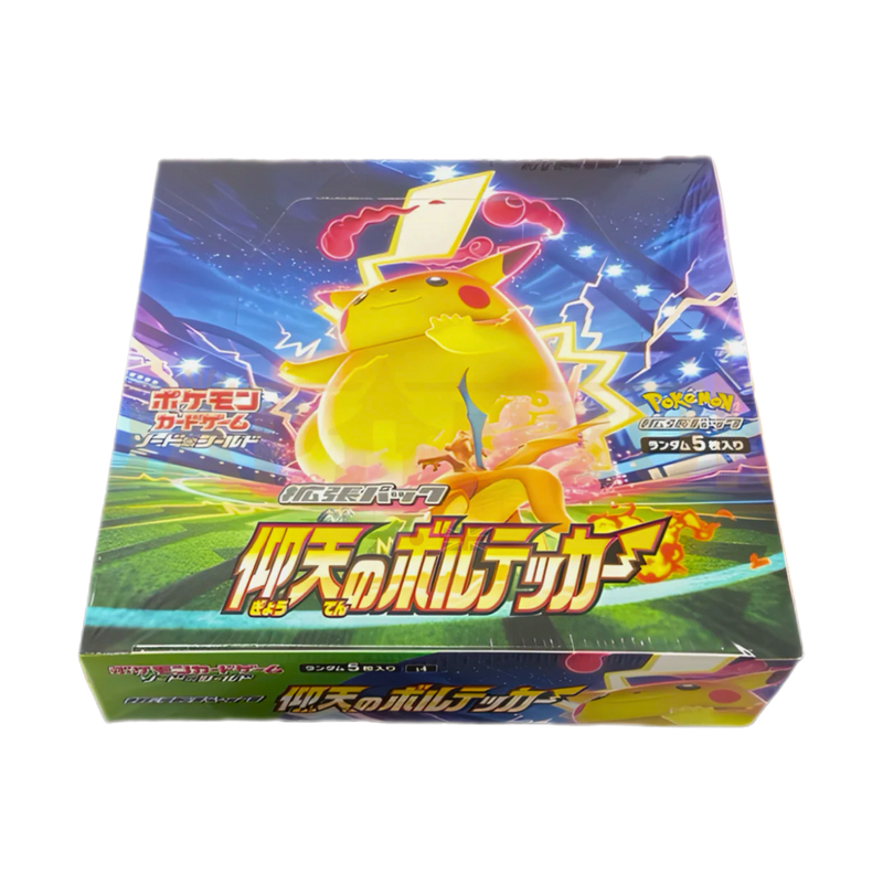 Pokémon Astonishing Volt Tackle Booster Box יפני – S4 | Sword & Shield