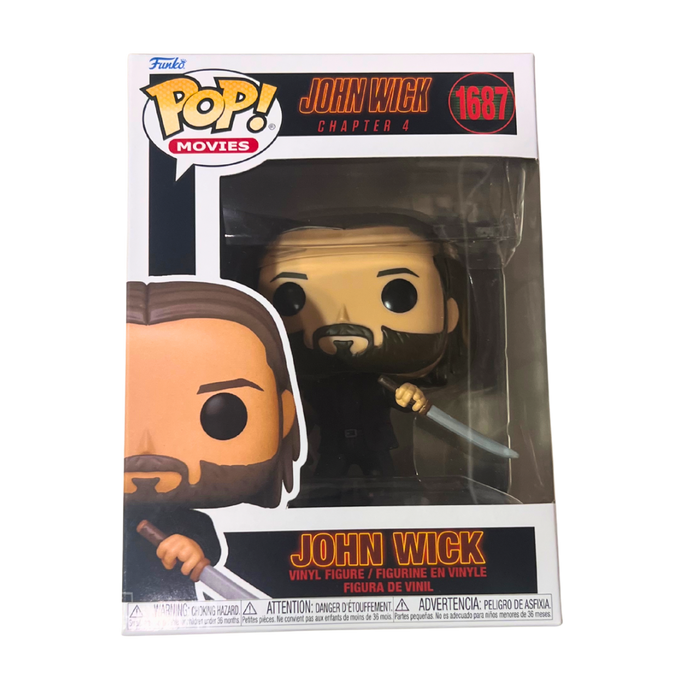 🎬 Funko Pop John Wick #1687 – בובת פופ ג’ון וויק פרק 4