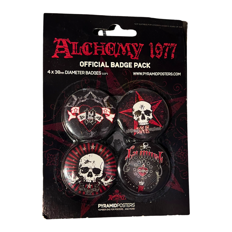 סיכות - alchemy gothic 1977 - מארז סיכות אנימה מרקט https://anime-market.co.il