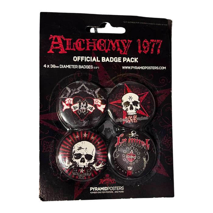 alchemy gothic 1977 - מארז סיכות