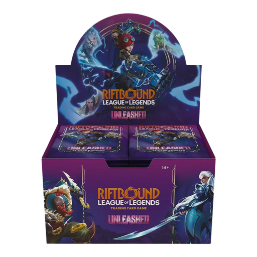 Riftbound: League of Legends TCG – Unleashed Booster Box | מארז 24 חפיסות מבית אנימה מרקט רק ב - https://anime-market.co.il