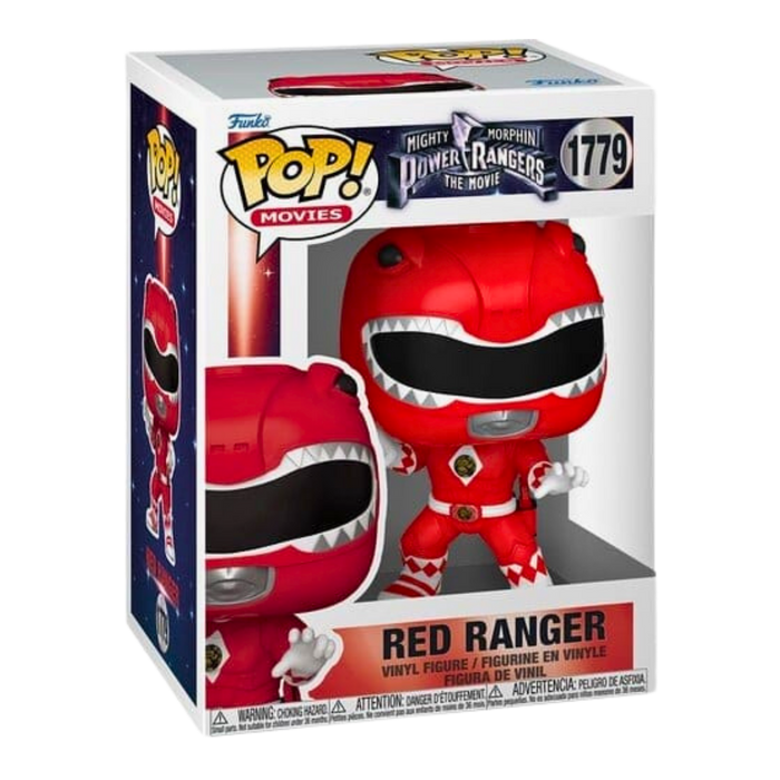 בובת Pop! Red Ranger – פאוור ריינג’רס מהסרט | צבע אדום | מספר 1779 | מכירה מוקדמת