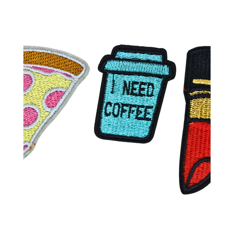 - קפה שפתון ופיצה - סט פאצים אנימה מרקט https://anime-market.co.il