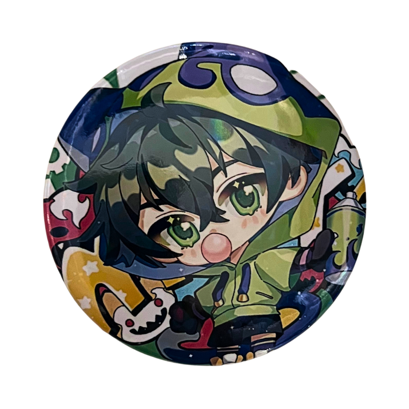🟢 סיכת SK8 the Infinity – Miya Chinen (58 מ”מ, סיכה מנצנצת) מבית אנימה מרקט רק ב - https://anime-market.co.il