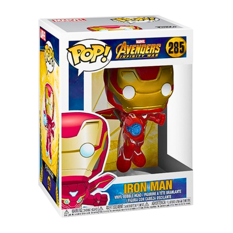 Funko Pop! Marvel #285 – איירון מן (Iron Man) | Avengers: Infinity War | דמות אספנות Bobble-Head מבית אנימה מרקט רק ב - https://anime-market.co.il