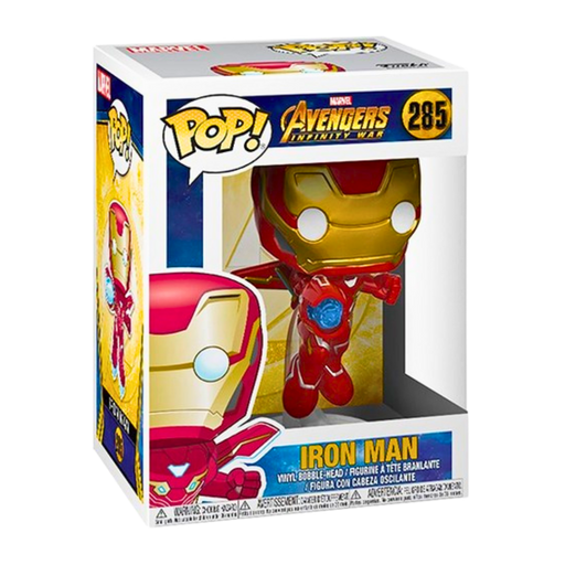 Funko Pop! Marvel #285 – איירון מן (Iron Man) | Avengers: Infinity War | דמות אספנות Bobble-Head מבית אנימה מרקט רק ב - https://anime-market.co.il