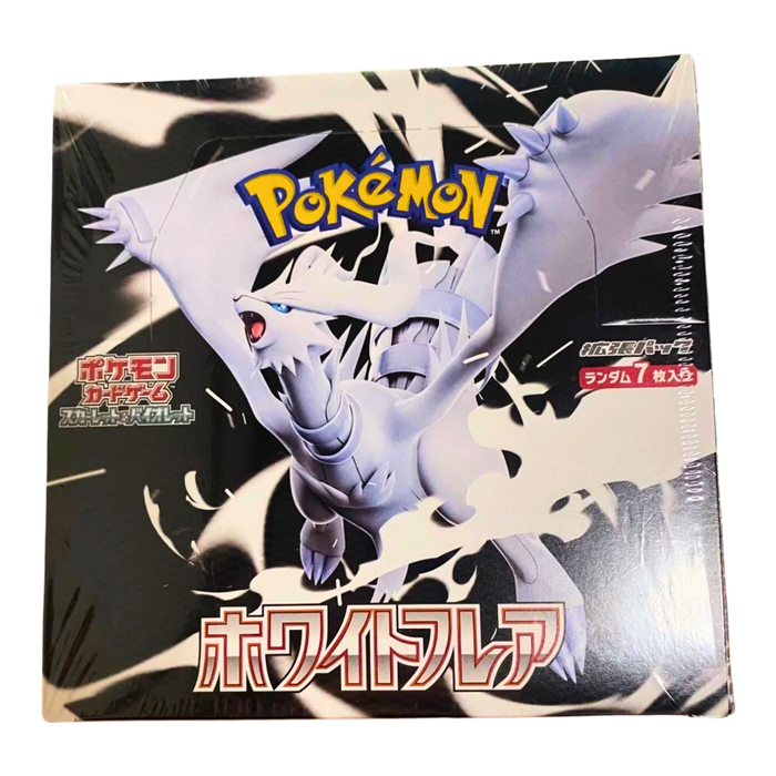 ⭐ Pokémon Card Game – White Flare Booster Box [SV11W] – בלעדי לאתר

מארז סגור רשמי מהדורה יפנית – רק אצלנו!