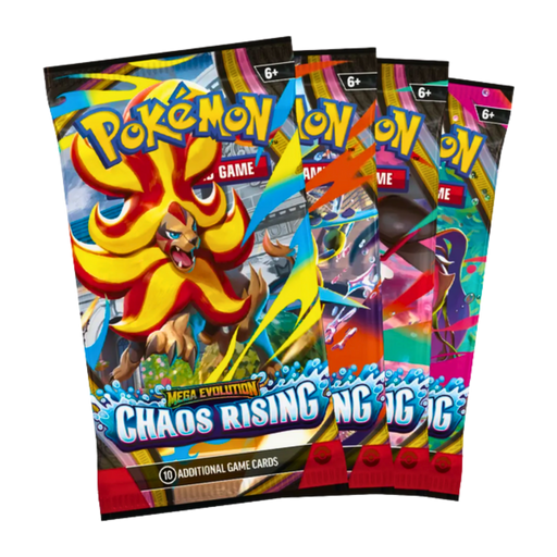 Pokémon Chaos Rising Art Set – 4 Booster Packs (סט מלא) באנגלית| מכירה מוקדמת יגיע לארץ ב22 למאי מבית אנימה מרקט רק ב - https://anime-market.co.il