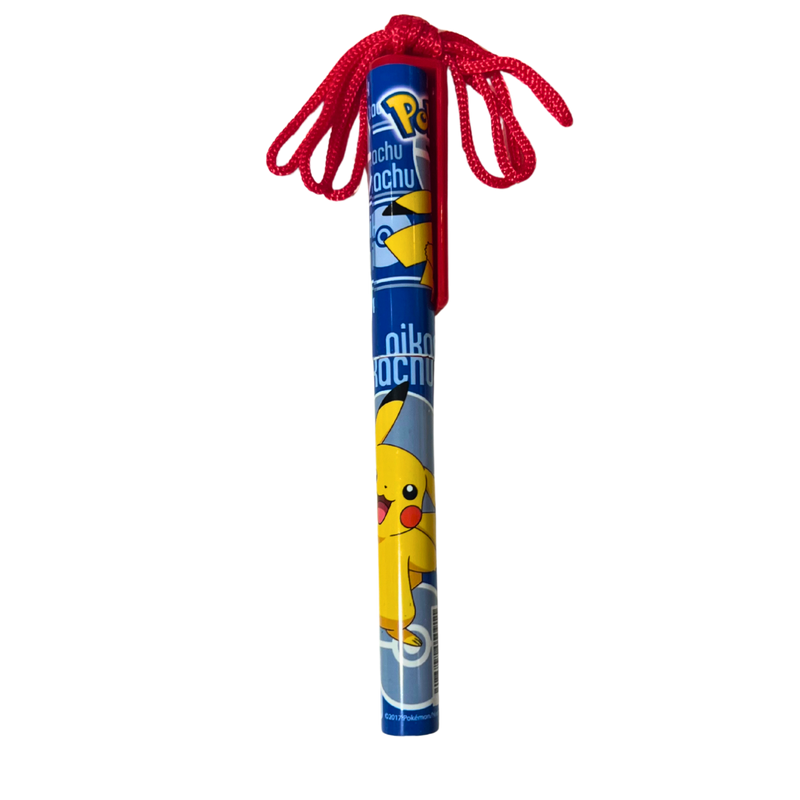עט פיקאצ’ו מקורי Pokémon – עם חוט אדום לתלייה על הצוואר מבית אנימה מרקט רק ב - https://anime-market.co.il