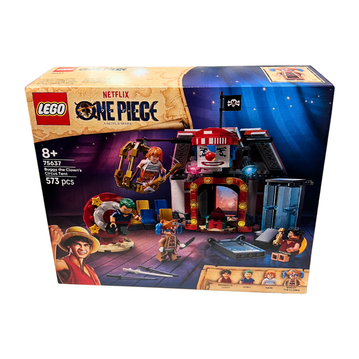 🎪 ערכת לגו אוהל הקרקס של באגי הליצן – Buggy the Clown’s Circus Tent | LEGO One Piece #75637