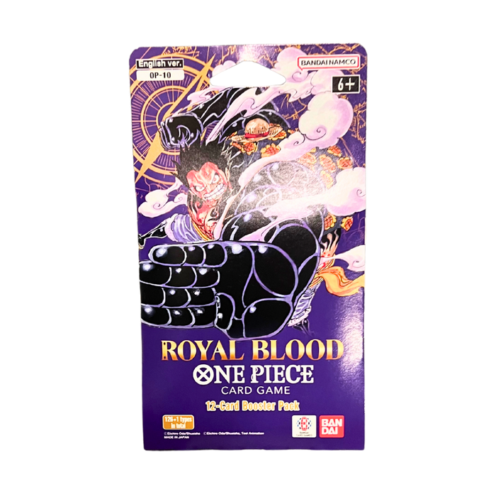 🏴‍☠️ One Piece Card Game – OP-10 – The Four Emperors |  חבילת בוסטר מוסלבת