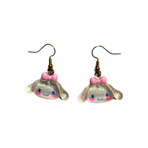 עגילים מנצנצים – סינמרול (Cinnamoroll) מבית אנימה מרקט רק ב - https://anime-market.co.il