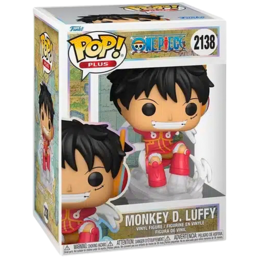 פאנקו פופ - Funko Pop! Plus – One Piece: Monkey D. Luffy | בובת אספנות וואן פיס מקורית אנימה מרקט https://anime-market.co.il