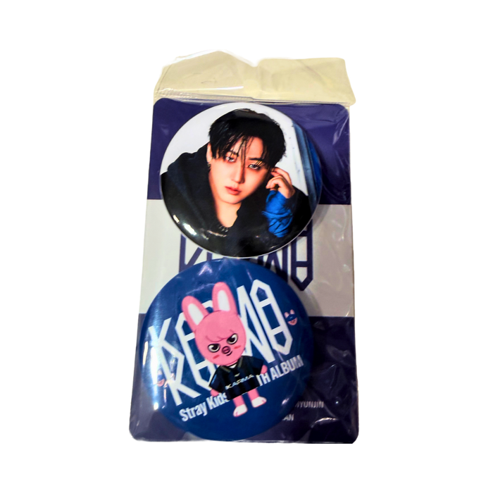 מארז 2 סיכות צ’אנגבין + Dwaekki – Stray Kids KARMA | סיכות 58 מ״מ בעוצמה מטורפת