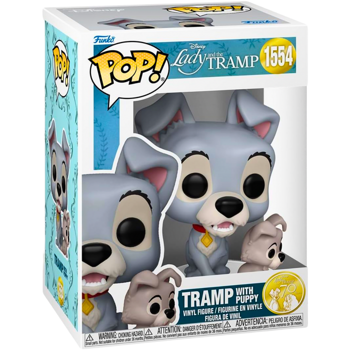 🐾 Funko POP! דיסני: היפהפייה והיחפן – הנווד עם הגור | מספר 1554

Funko POP! Disney: Lady and the Tramp – The Tramp with Puppy