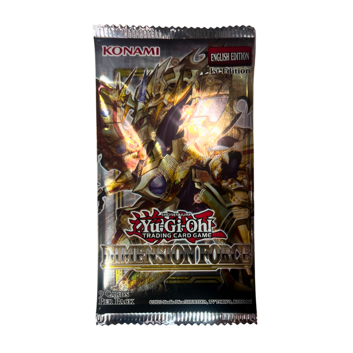 Yu-Gi-Oh! Dimension Force Booster Pack | בוסטר יוגיהו – Dimension Force