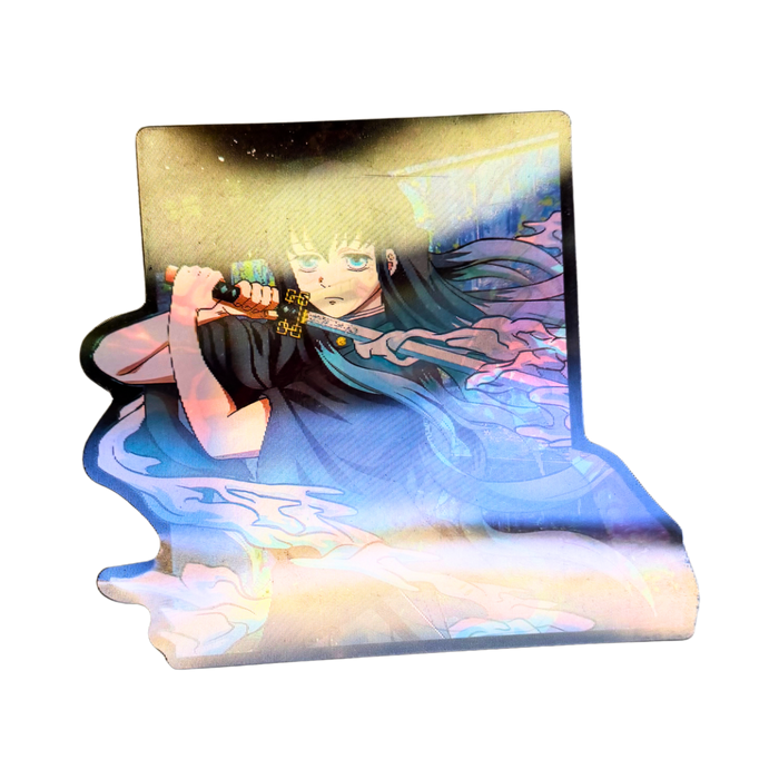 מדבקת תלת-ממד – נזוקו ↔ טוקיטו (Demon Slayer)