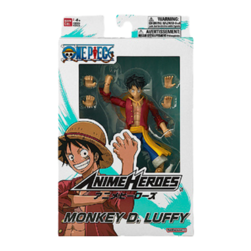 One Piece Monkey D. Luffy – Anime Heroes | Bandai 17 ס״מ מבית אנימה מרקט רק ב - https://anime-market.co.il