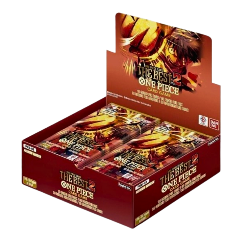 קלפי וואן פיס - בוקס סגור One Piece TCG: The Best Booster Box PRB02 – 20 חפיסות (אנגלית) קלפים https://anime-market.co.il
