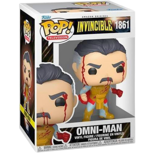 Funko Pop Omni-Man Bloody #1861 – Invincible | דמות ויניל אספנות Television מבית אנימה מרקט רק ב - https://anime-market.co.il
