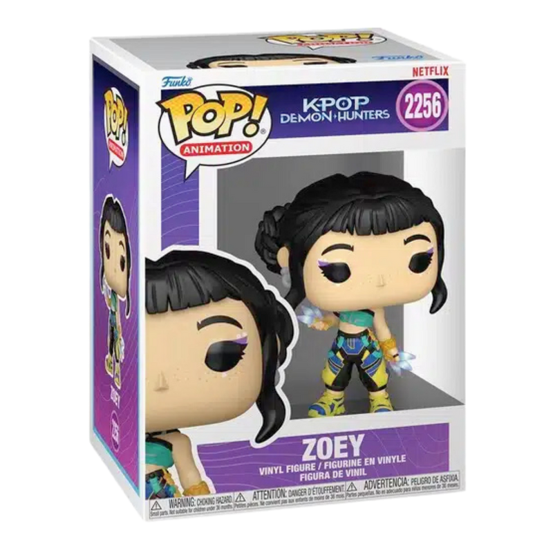 פאנקו פופ - Funko POP! Animation: Kpop Demon Hunters – Zoey (#2256)| הזמנה מוקדמת אנימה מרקט https://anime-market.co.il