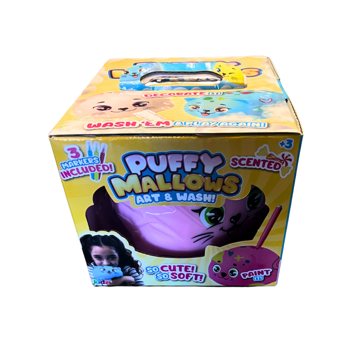 🎨 Fluffy Mallows – בובה רכה לצביעה ולכביסה | Art & Wash

מריחים מתוק, מרגישים רך, וצובעים בלי סוף – רק ב־45 ש”ח!