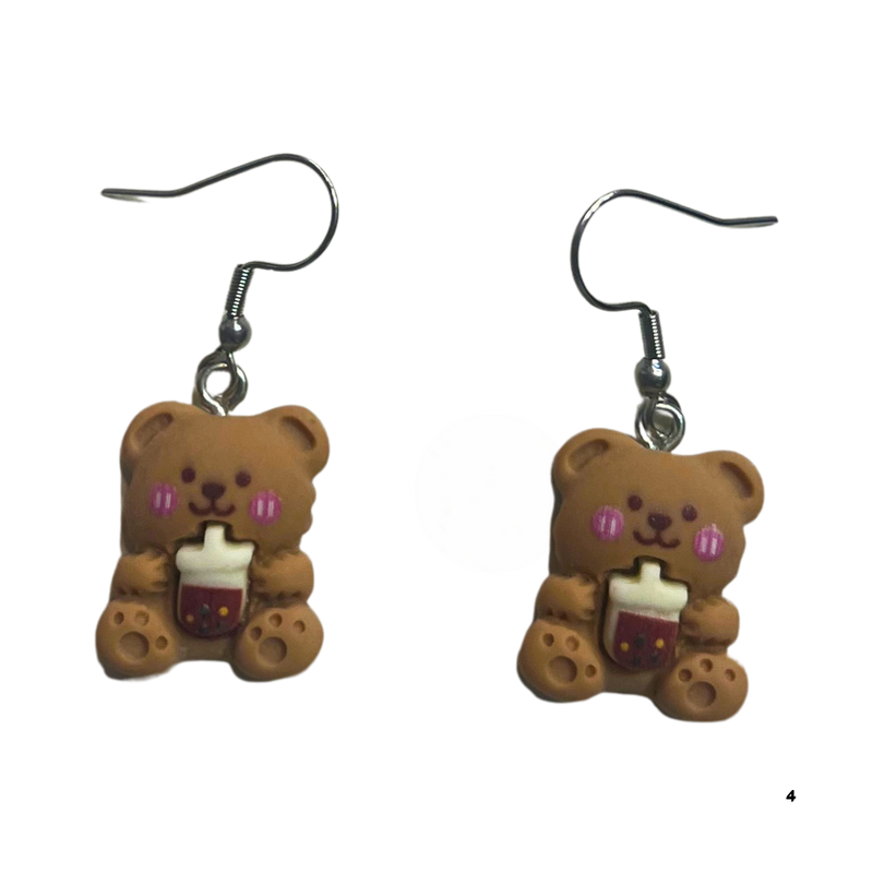 דובי חמוד - זוג עגילים מבית אנימה מרקט רק ב - https://anime-market.co.il