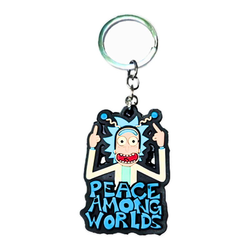 - ריק ומורטי - שלום בין העולמות מחזיק מפתחות אנימה מרקט https://anime-market.co.il