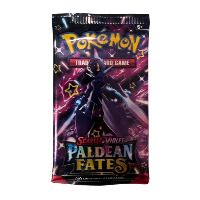 Booster Pack פוקימון Paldean Fates | חבילה בודדת או 2 במחיר מבצע!