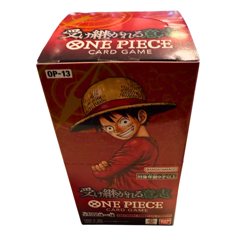 בוקס סגור 24 חבילות One Piece OP-13 – גרסה יפנית מבית קלפים רק ב - https://anime-market.co.il