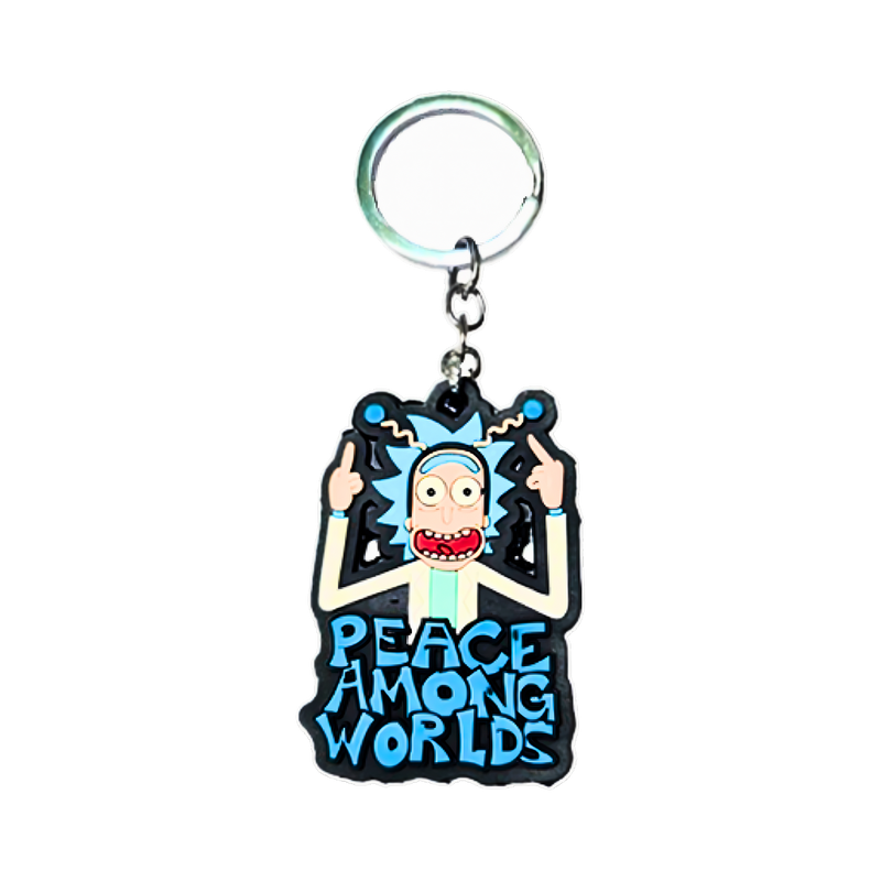 - ריק ומורטי - שלום בין העולמות מחזיק מפתחות אנימה מרקט https://anime-market.co.il