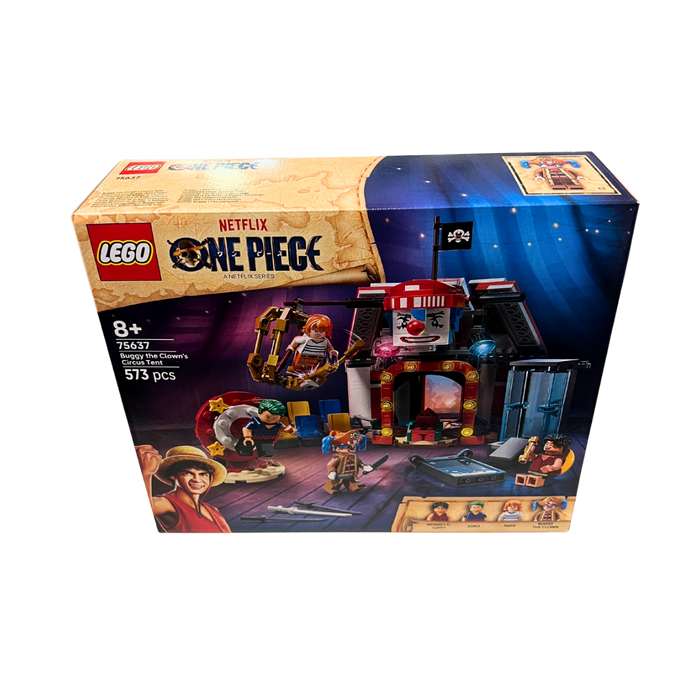 🎪 ערכת לגו אוהל הקרקס של באגי הליצן – Buggy the Clown’s Circus Tent | LEGO One Piece #75637