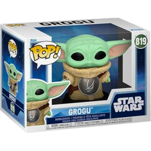 Funko Pop Grogu #819 – The Mandalorian Star Wars | בייבי יודה Bobble-Head מבית אנימה מרקט רק ב - https://anime-market.co.il