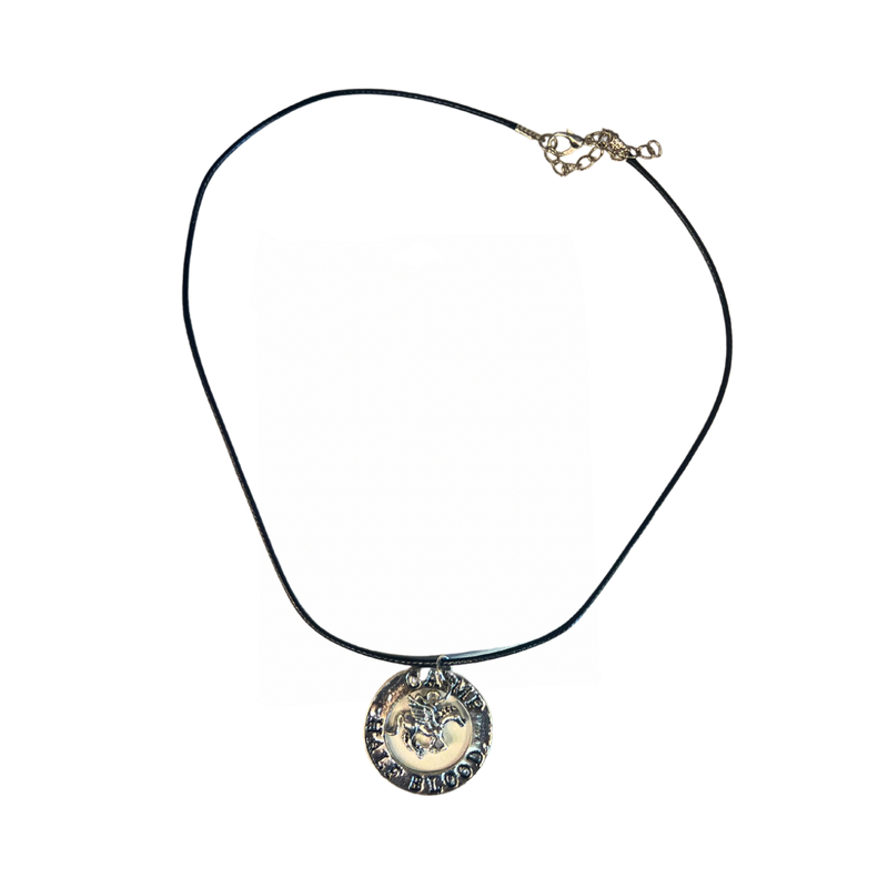 שרשראות - ⚡ Percy Jackson Necklace – Camp Half-Blood תליון “מחנה החצויים” אנימה מרקט https://anime-market.co.il