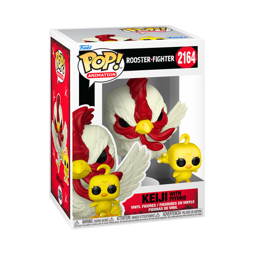 Funko Pop Keiji with Piyoko #2164 – Rooster Fighter | דמות ויניל אנימה אספנות מבית אנימה מרקט רק ב - https://anime-market.co.il
