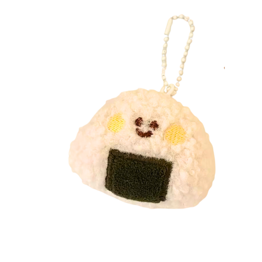 מחזיקי מפתחות - מחזיק מפתחות אוניגירי פרוותי – כדור אורז יפני חמוד לתיק אנימה מרקט https://anime-market.co.il