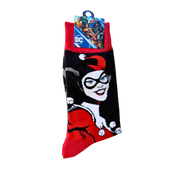 גרבי הארלי קווין מידה 36-46 – גרביים מעוצבות Harley Quinn מבית אנימה מרקט רק ב - https://anime-market.co.il